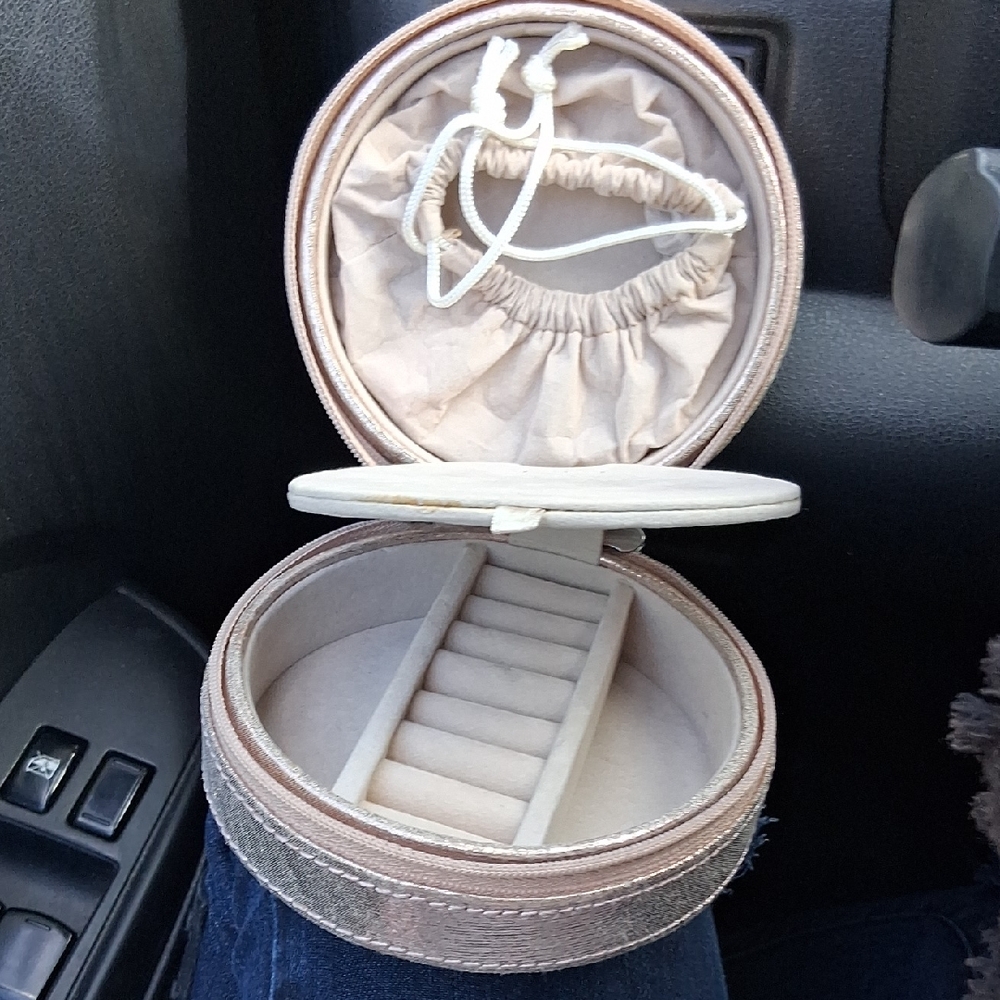 Nordstrom Beige Jewelry Organizer